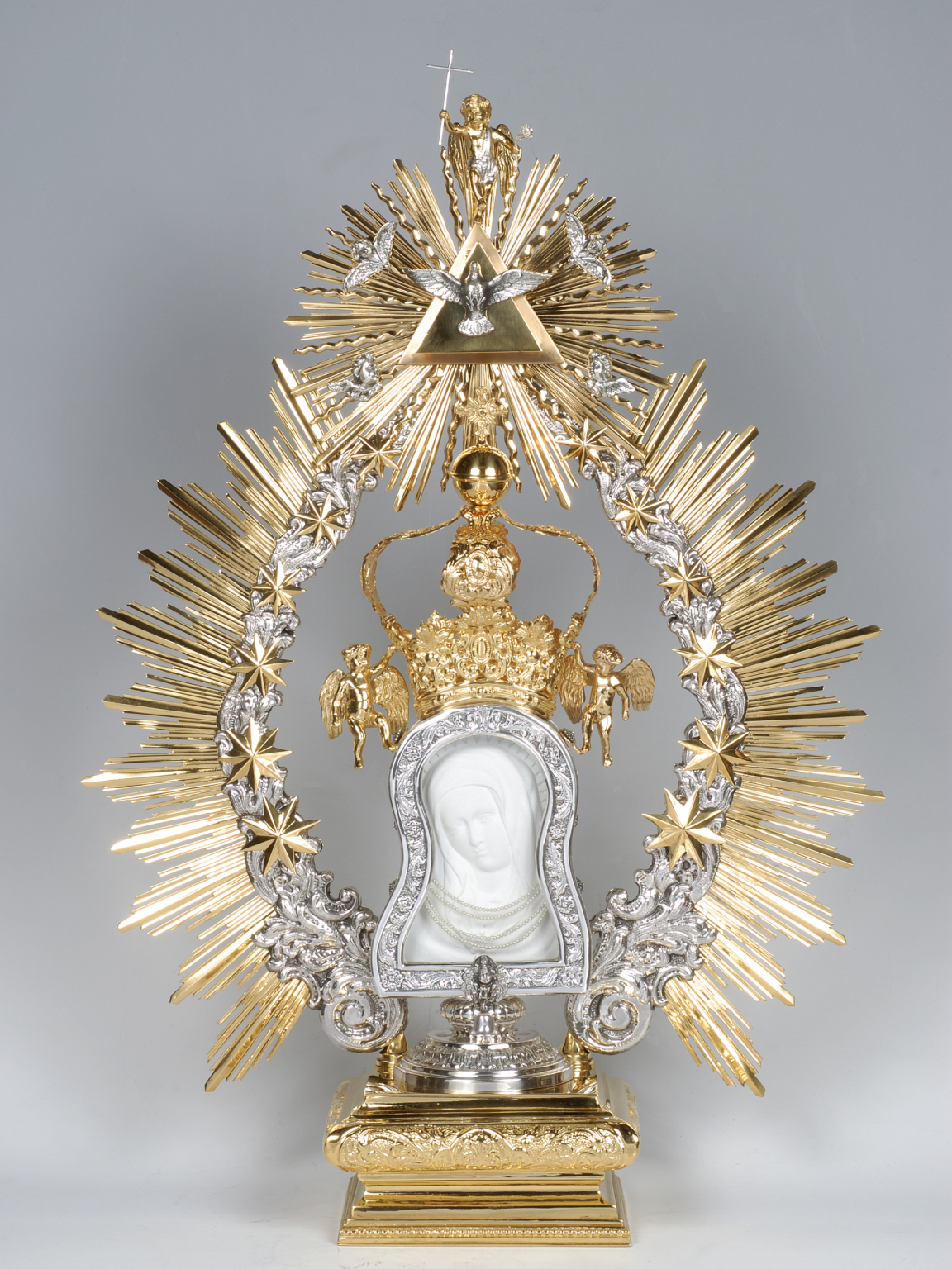 Expositor De La Virgen De La Cueva Santa Pir Orfebres Expositor De La Virgen De La Cueva Santa Pir Orfebres
